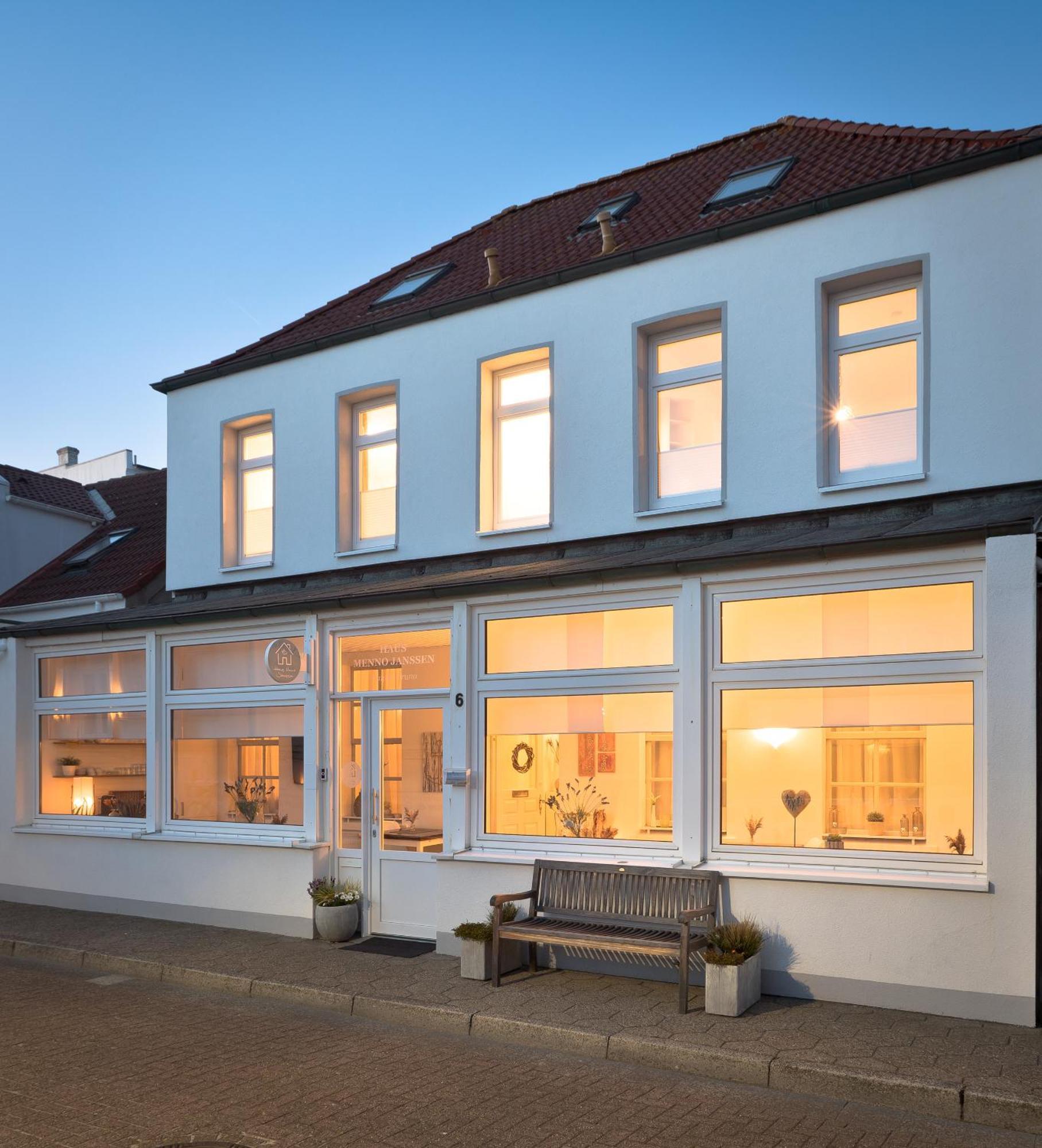Haus Menno Janssen - Ferienwohnung Bella Norderney Bagian luar foto